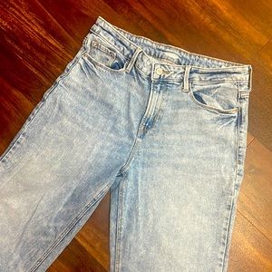 vintage old navy jeans! high-waisted, straight leg